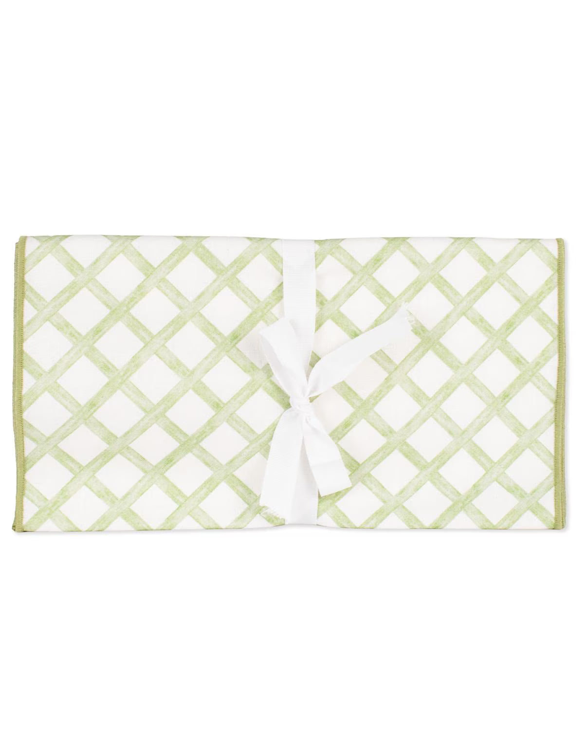 Watercolor Trellis Table Runner