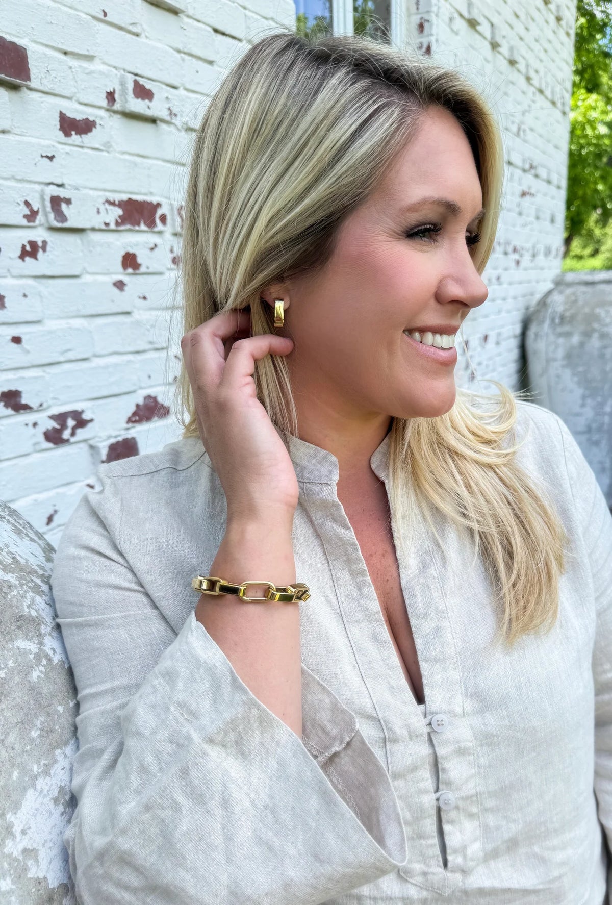 Square Link Bracelet