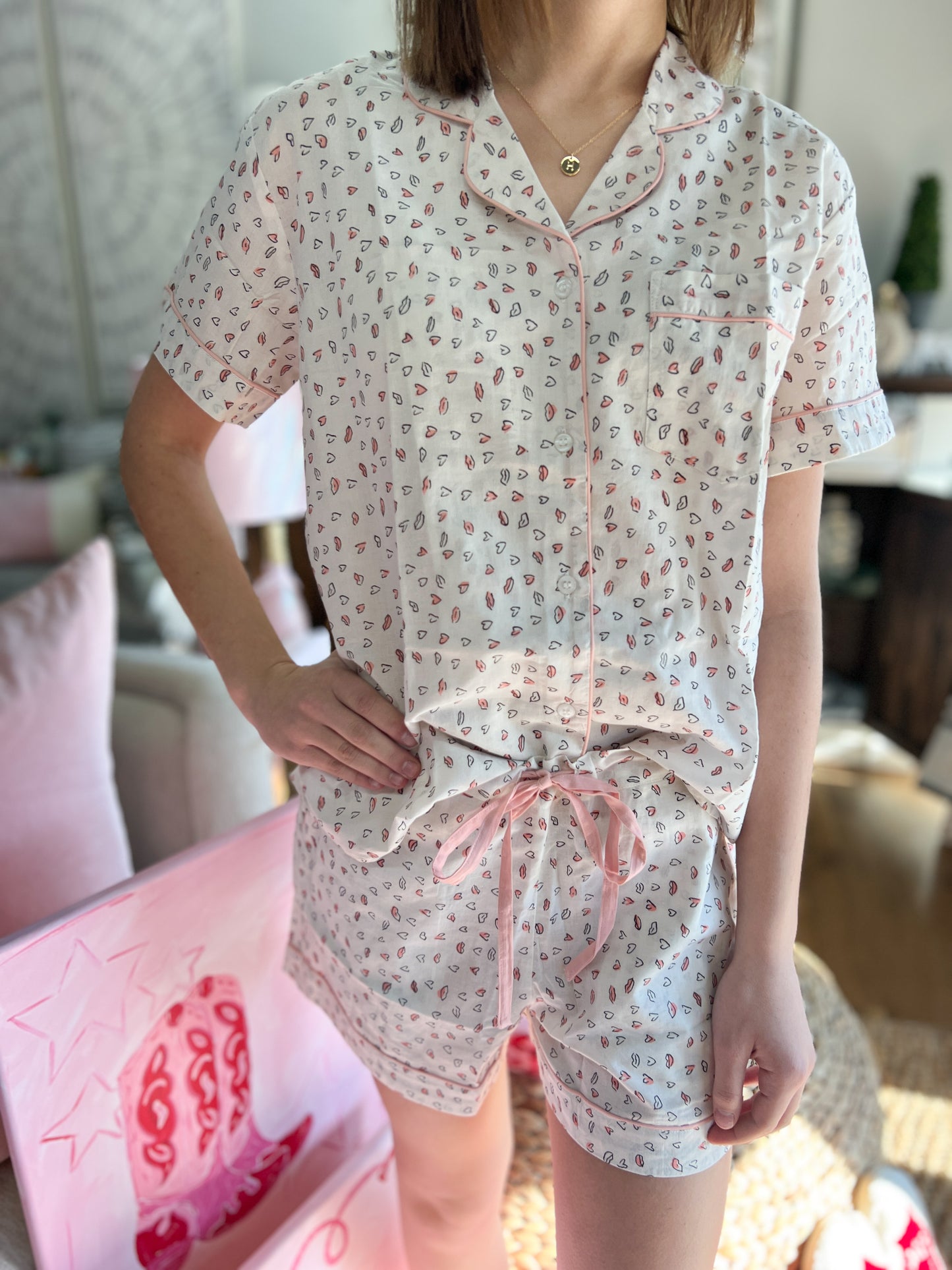 Heart PJ Set