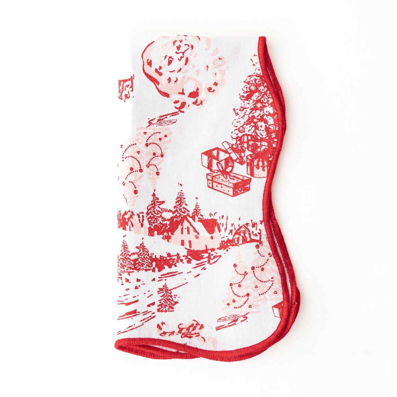 Santa Toile Dinner Napkin