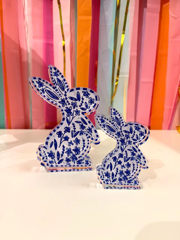 Acrylic Bunny Shelf Sitter