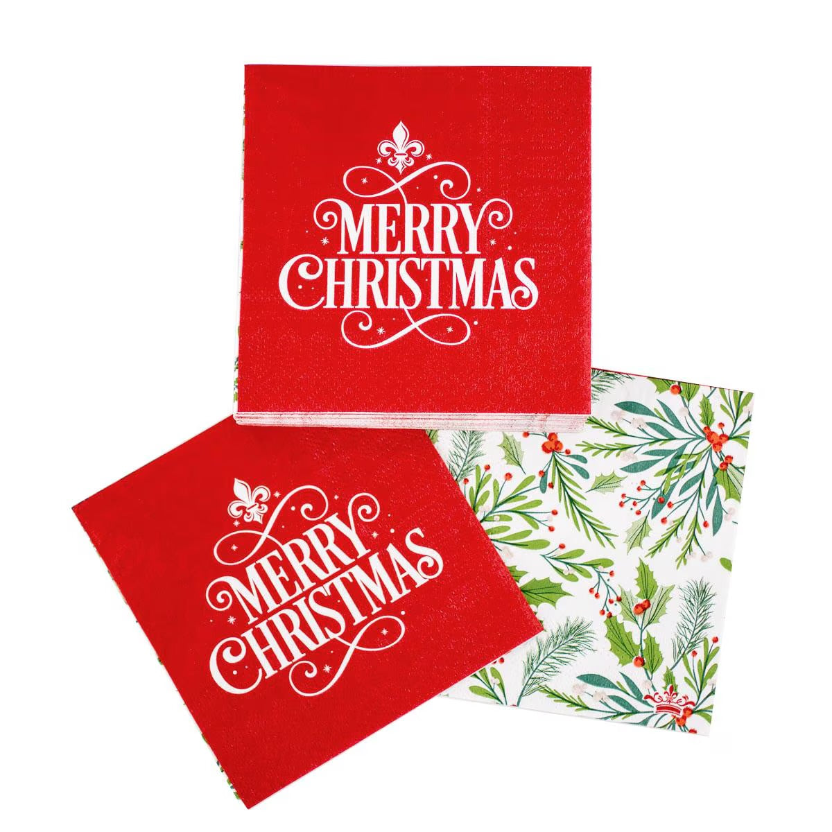 Festive Cocktail Napkins