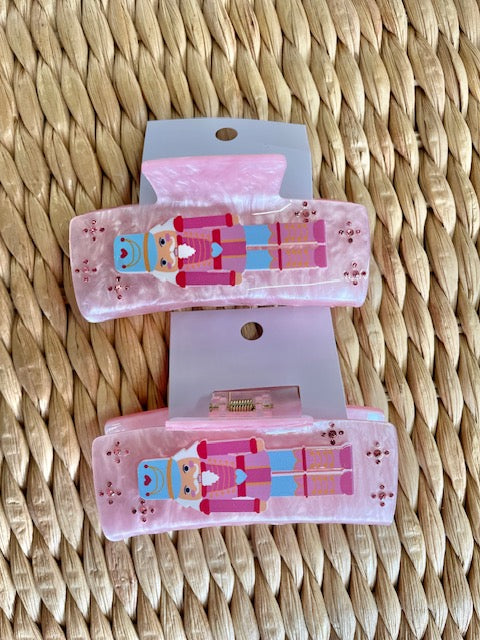 Christmas Nutcracker Hair Clip