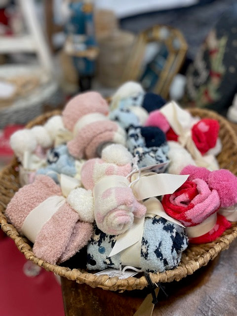 Shiraleah Alma Home Pom Pom Socks