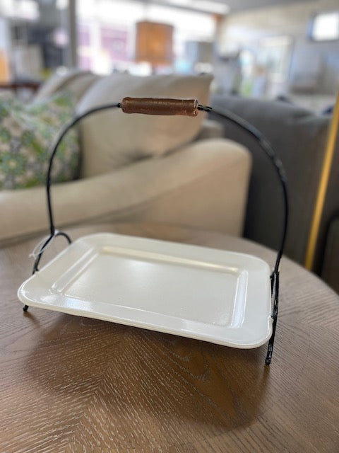 Handled Metal Tray