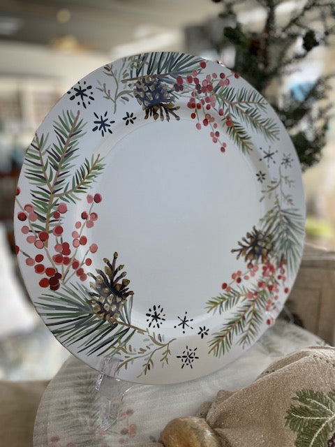 Norfolk Wreath Charger