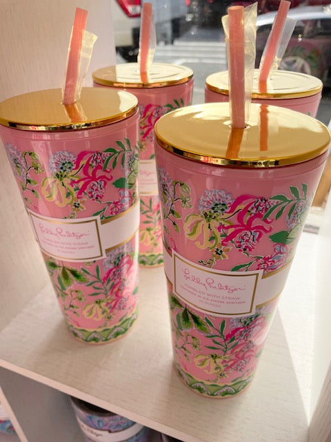 Lilly Pulitzer - Via Amore Spritzer Tumbler with Straw