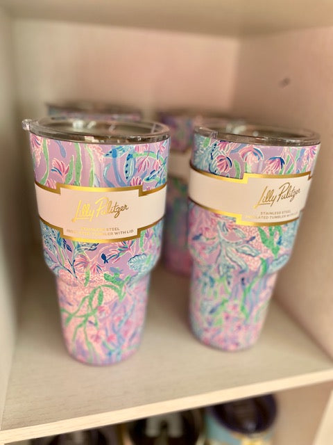 Lilly Pulitzer - Seacret Escape Insulated Tumbler