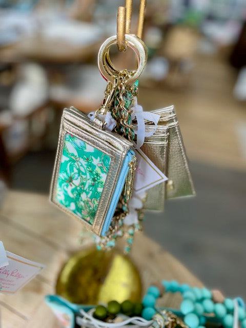 Lilly Pulitzer Zip ID Lanyard - Blossom Views