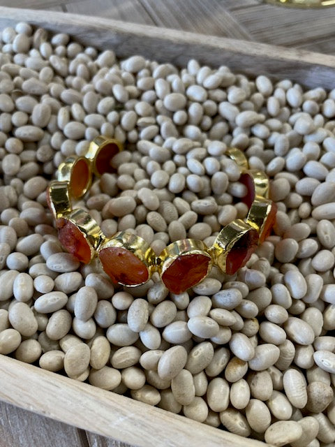 Stone Cuff Bracelet