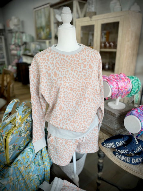 Leopard Print Sweatshirt
