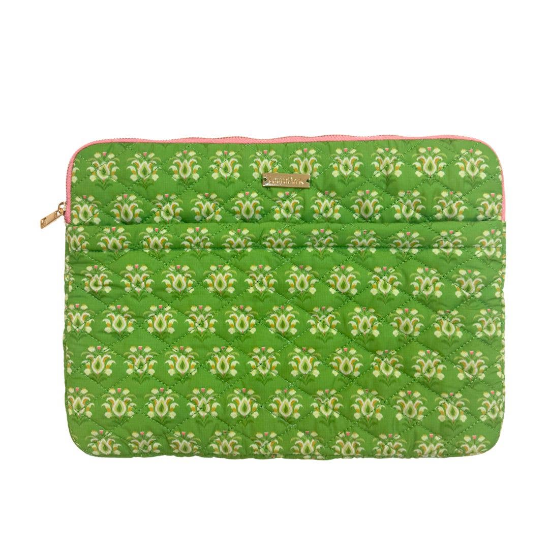Laura Park Rosemary Meadow Quilted Laptop Case