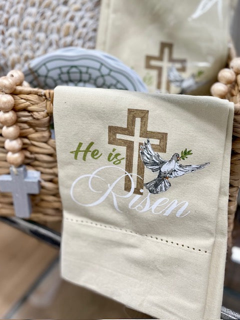 He Is Risen Hand Towel