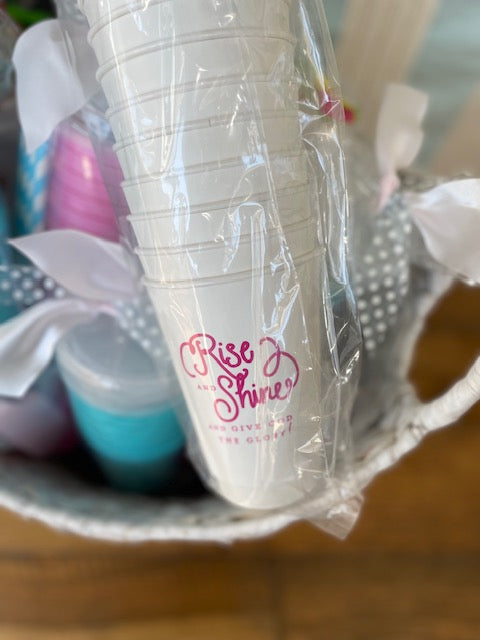 Insulated Easter Coffee Cups with Lids - 10 pk.