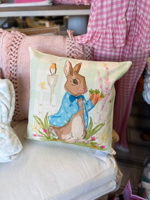 Mr. Pete Easter Throw Pillow