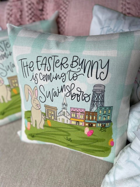 Swainsboro Easter Pillow
