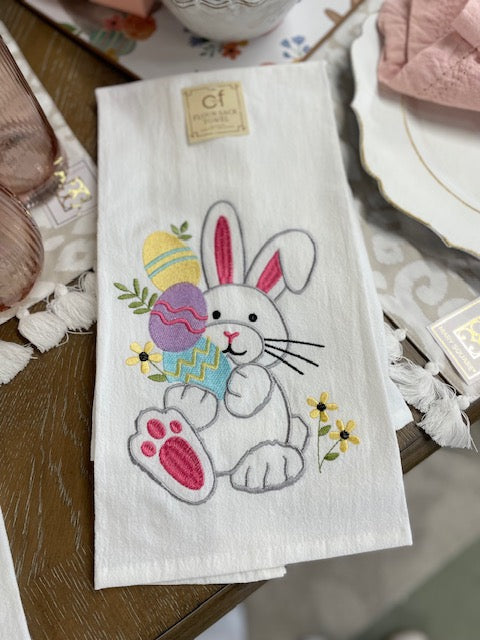 Easter Bunny Kitchen Towel