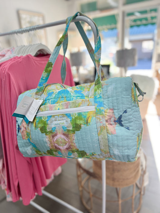 Laura Park Weekend Duffle Bag - Stained Glass Blue