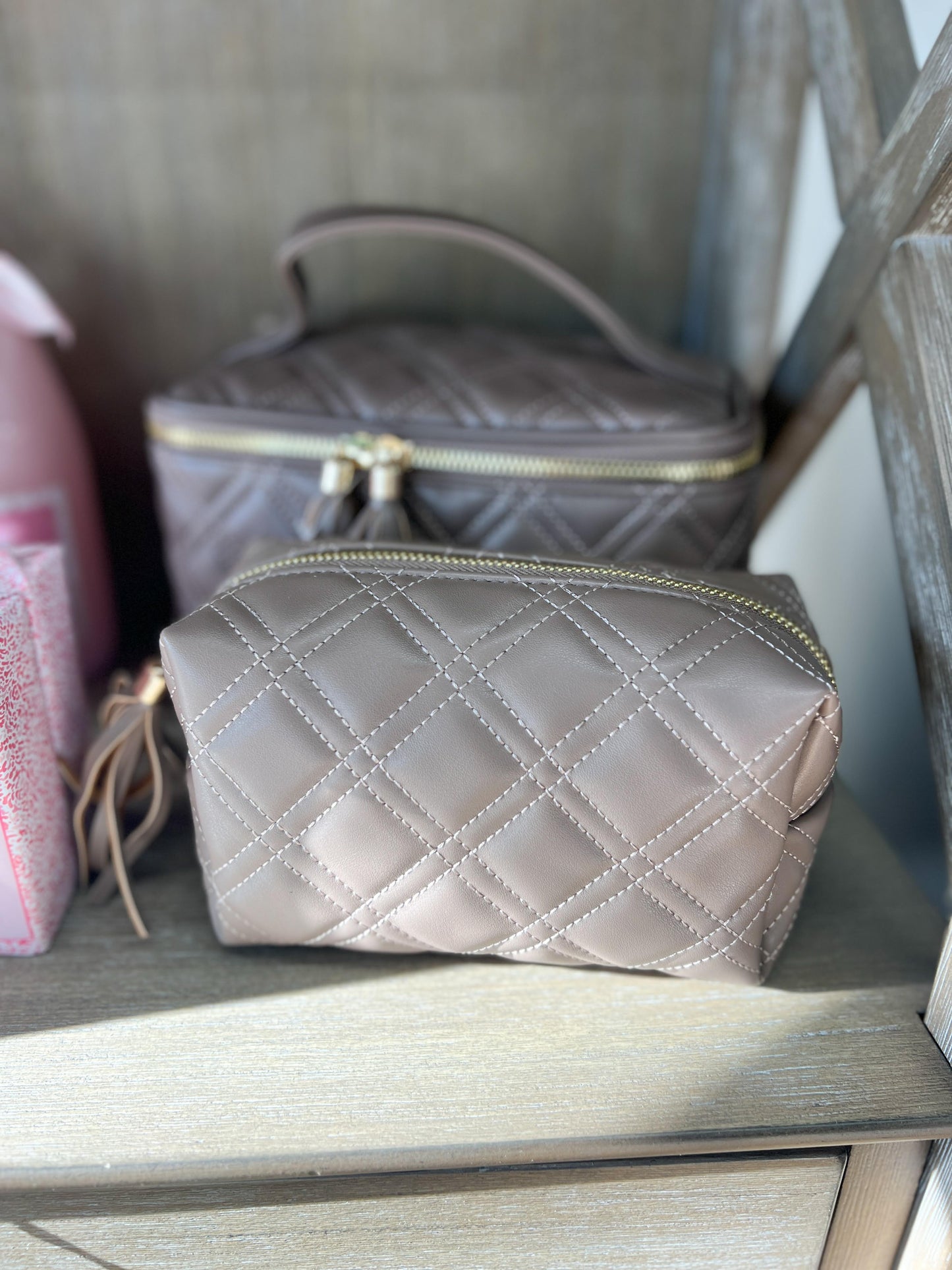 Brighton Quilted Travel Cases