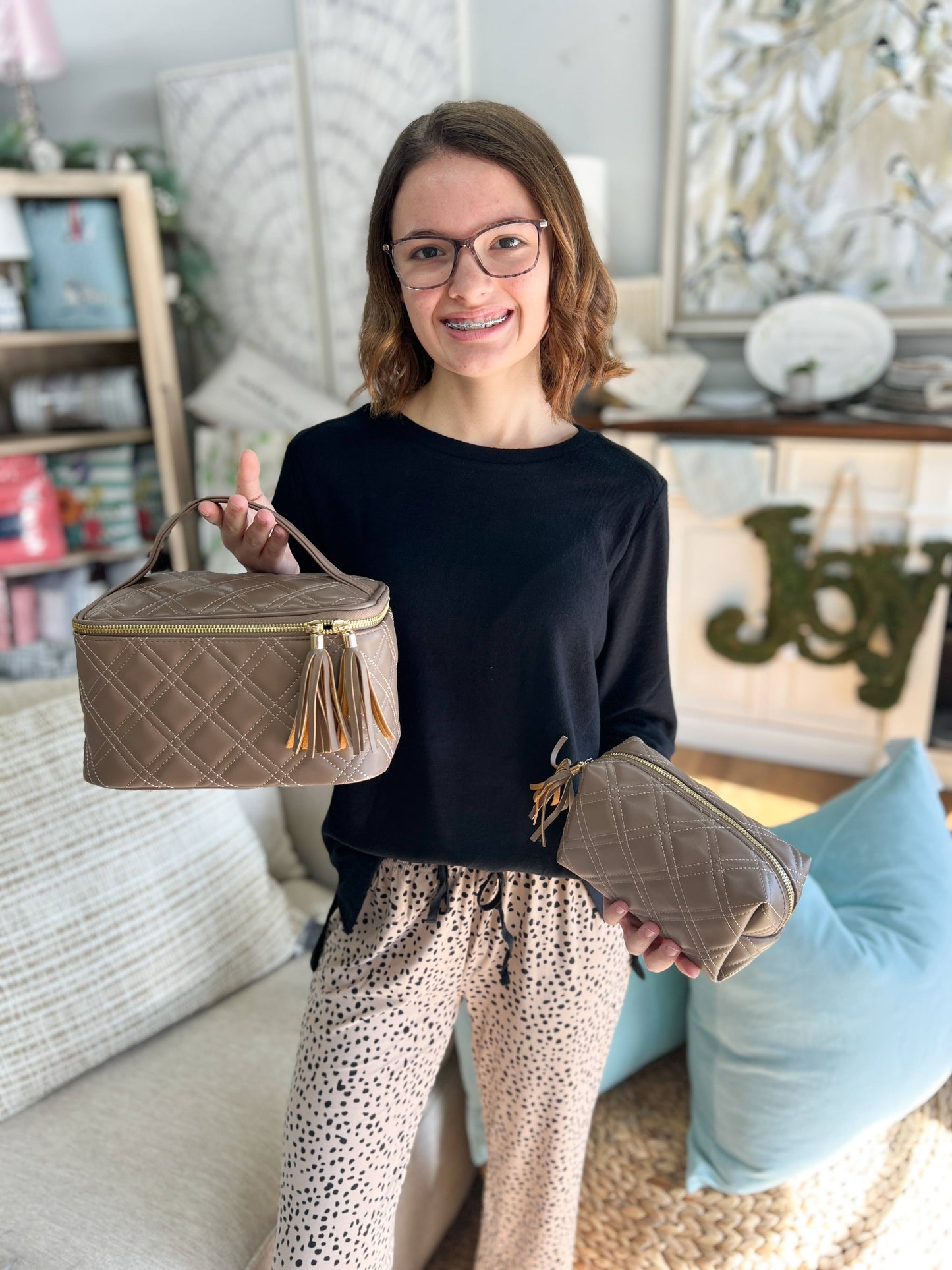 Brighton Quilted Travel Cases