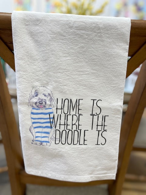 Doodle Tea Towel