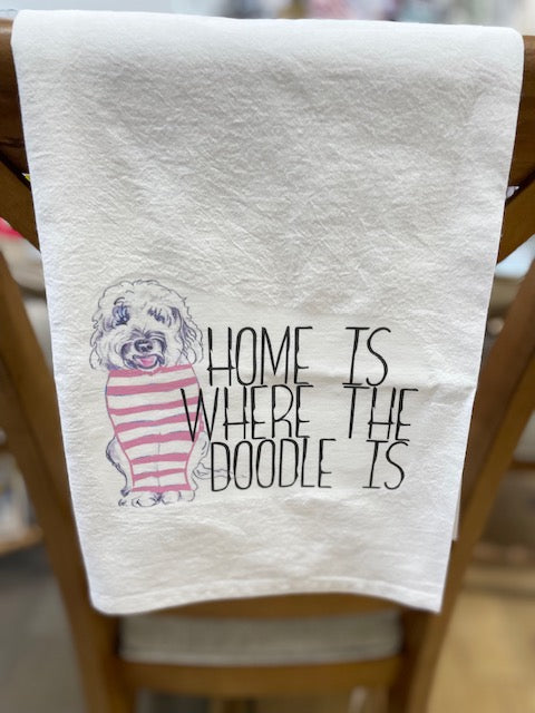 Doodle Tea Towel