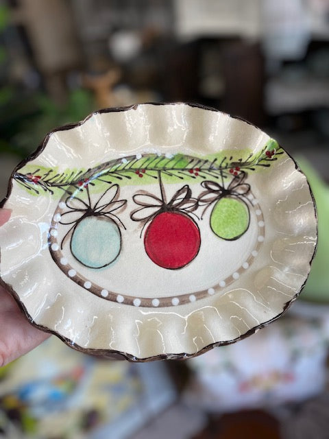 Ornament Small Oval Platter