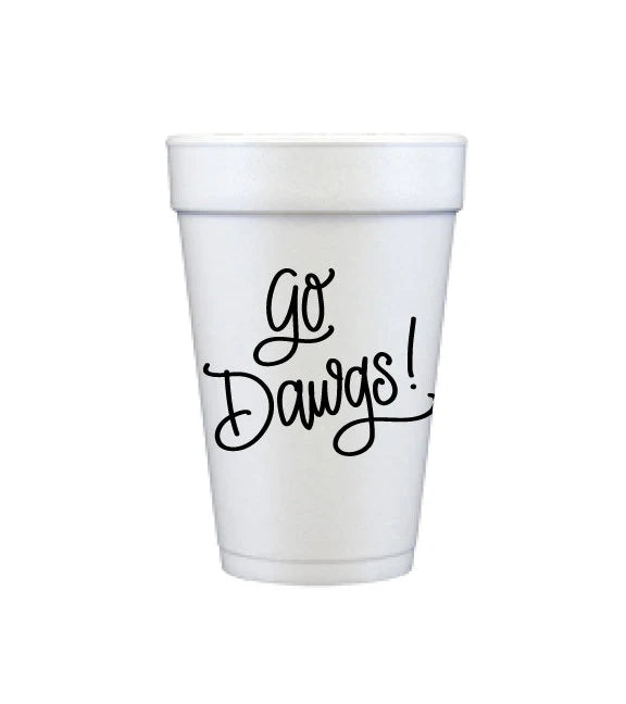 UGA Foam Cups 10 Pack
