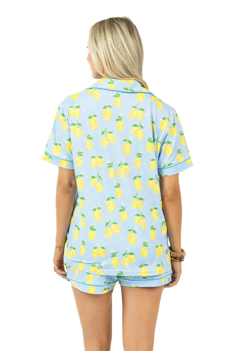 Zesty Lemons Pajama Set