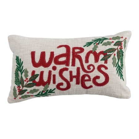 Warm Wishes Lumbar Pillow
