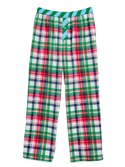 Plaid Boxer Pants