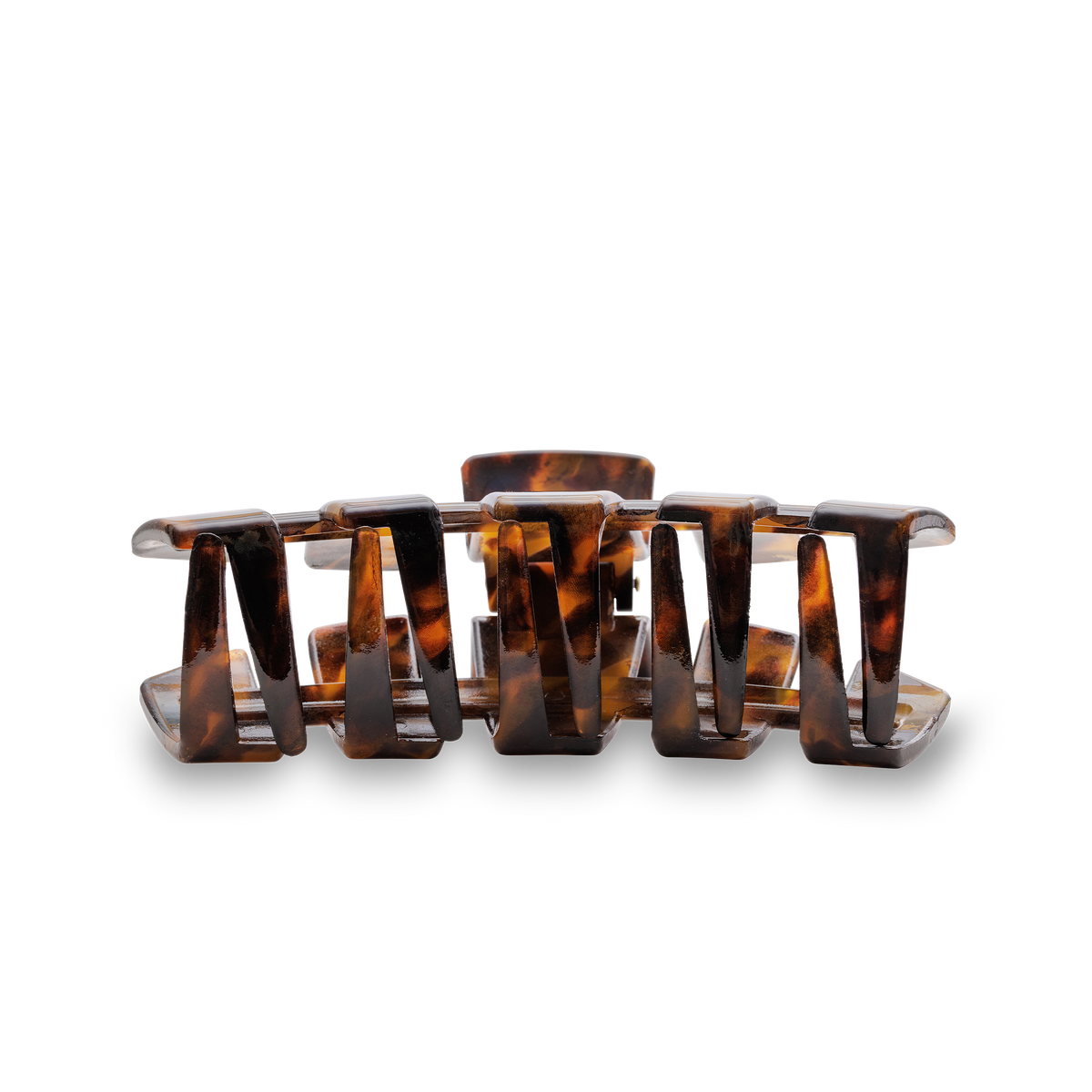 Teleties Classic Hair Clip | Large | Tortoise