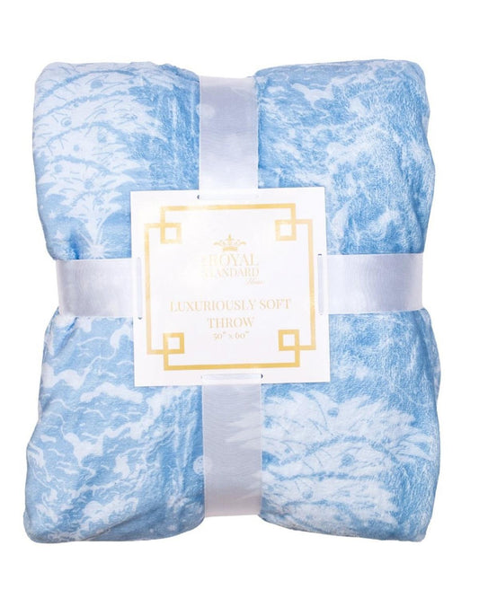 Light Blue Winter Dreams Throw
