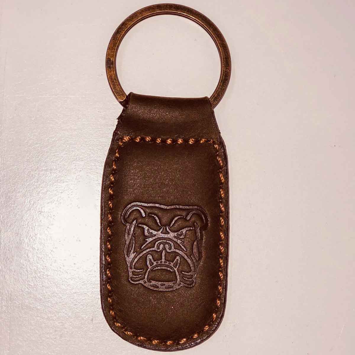 Leather Keychain