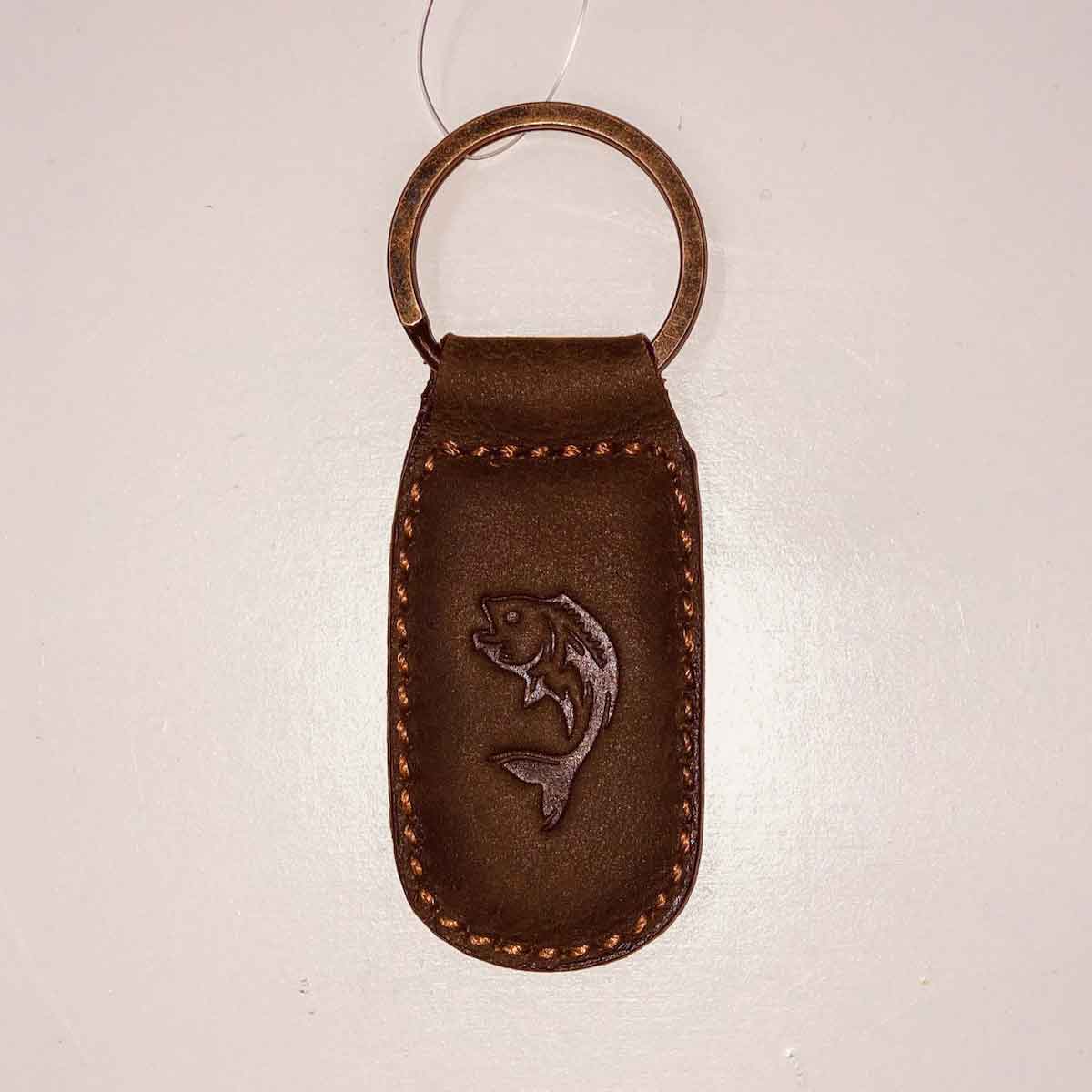 Leather Keychain