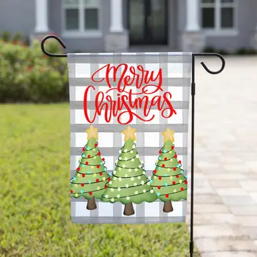 Christmas Garden Flags