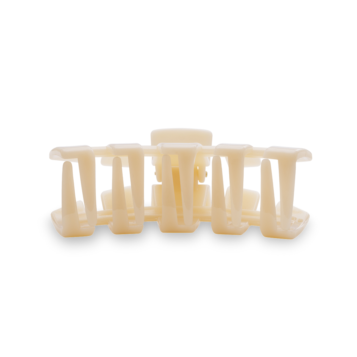 Teleties Classic Hair Clip | Medium | Almond Beige