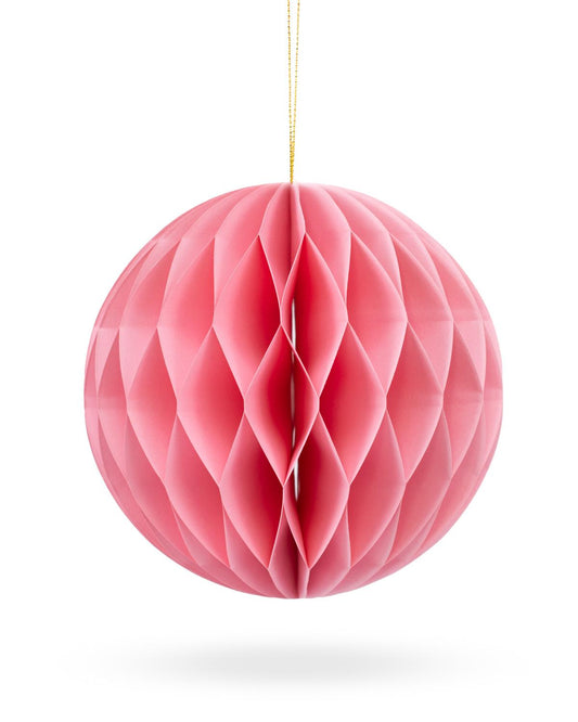 Pink Paper Ornament