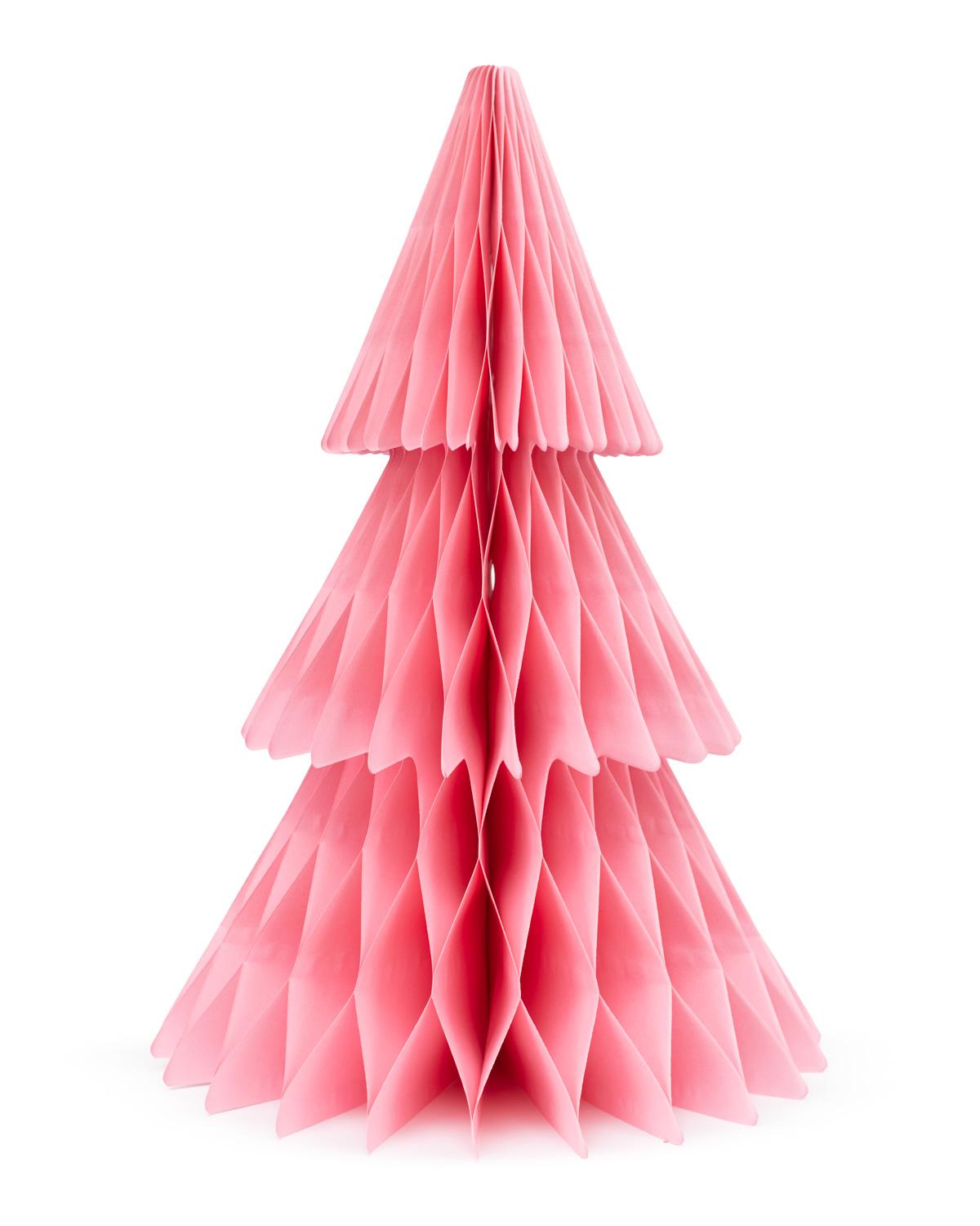 Pink Paper Accordian Tree