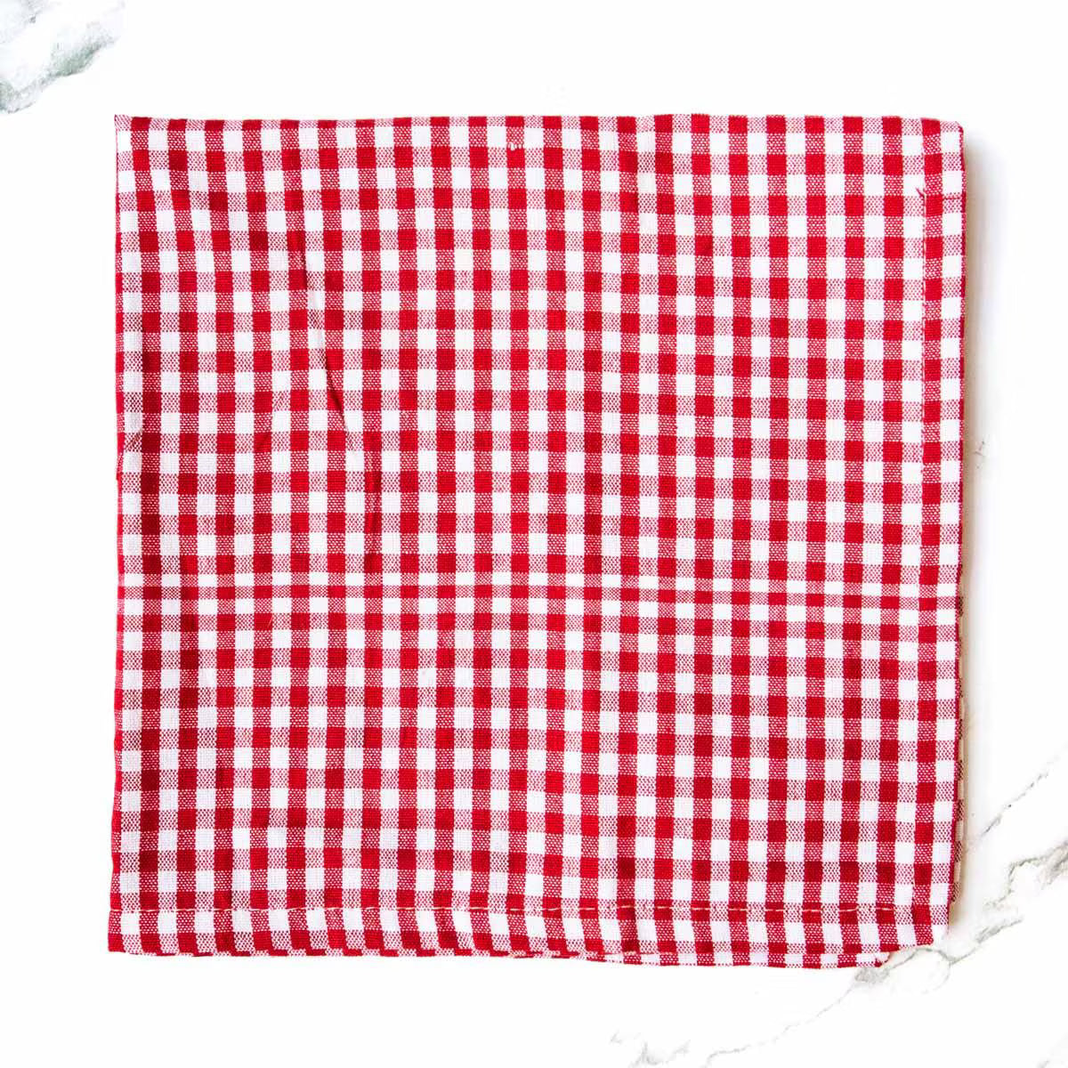 Red Gingham Napkin