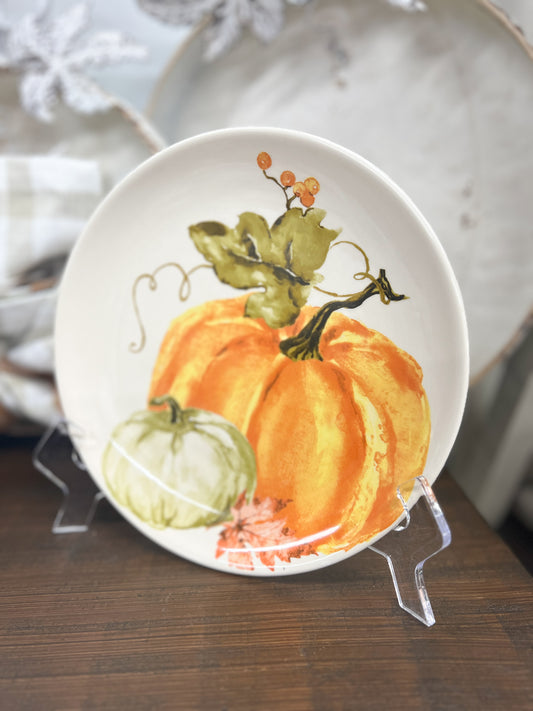 Pumpkin Salad Plate