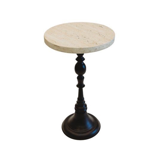 Pedestal Side Table