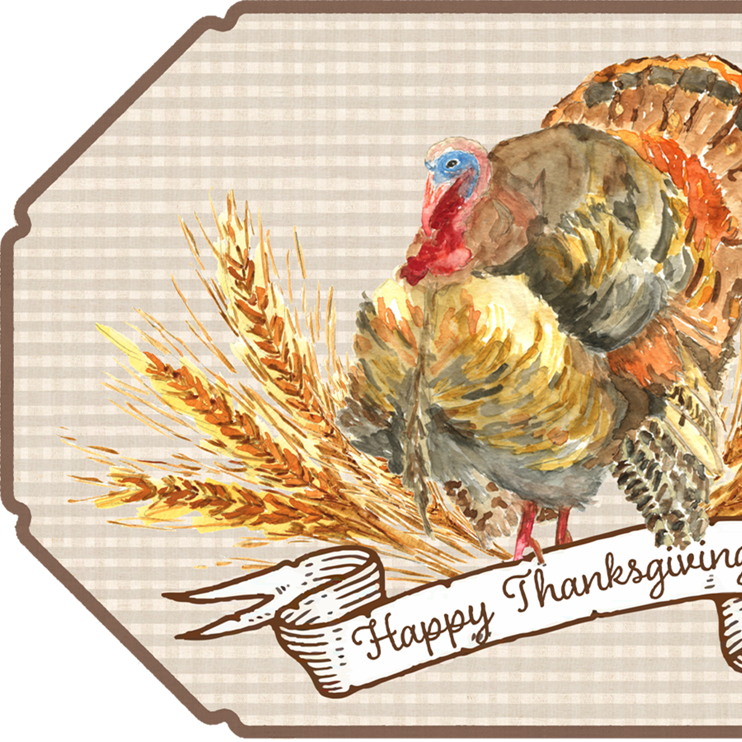 Traditional Turkey Vinyl Floor Mat