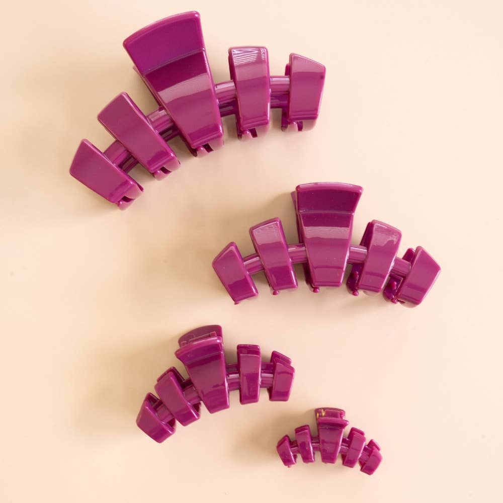 Teleties Classic | Mulberry | Large | Claw Clip