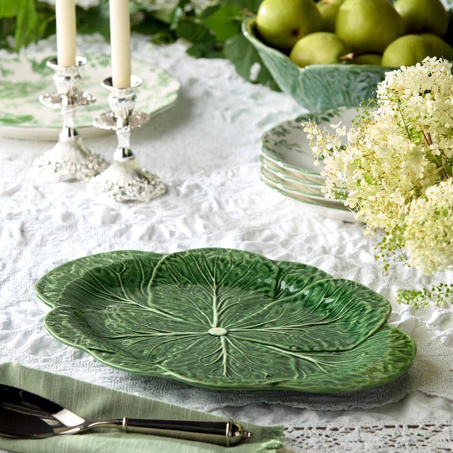 Cabbage 3-D Oval Platter PREORDER