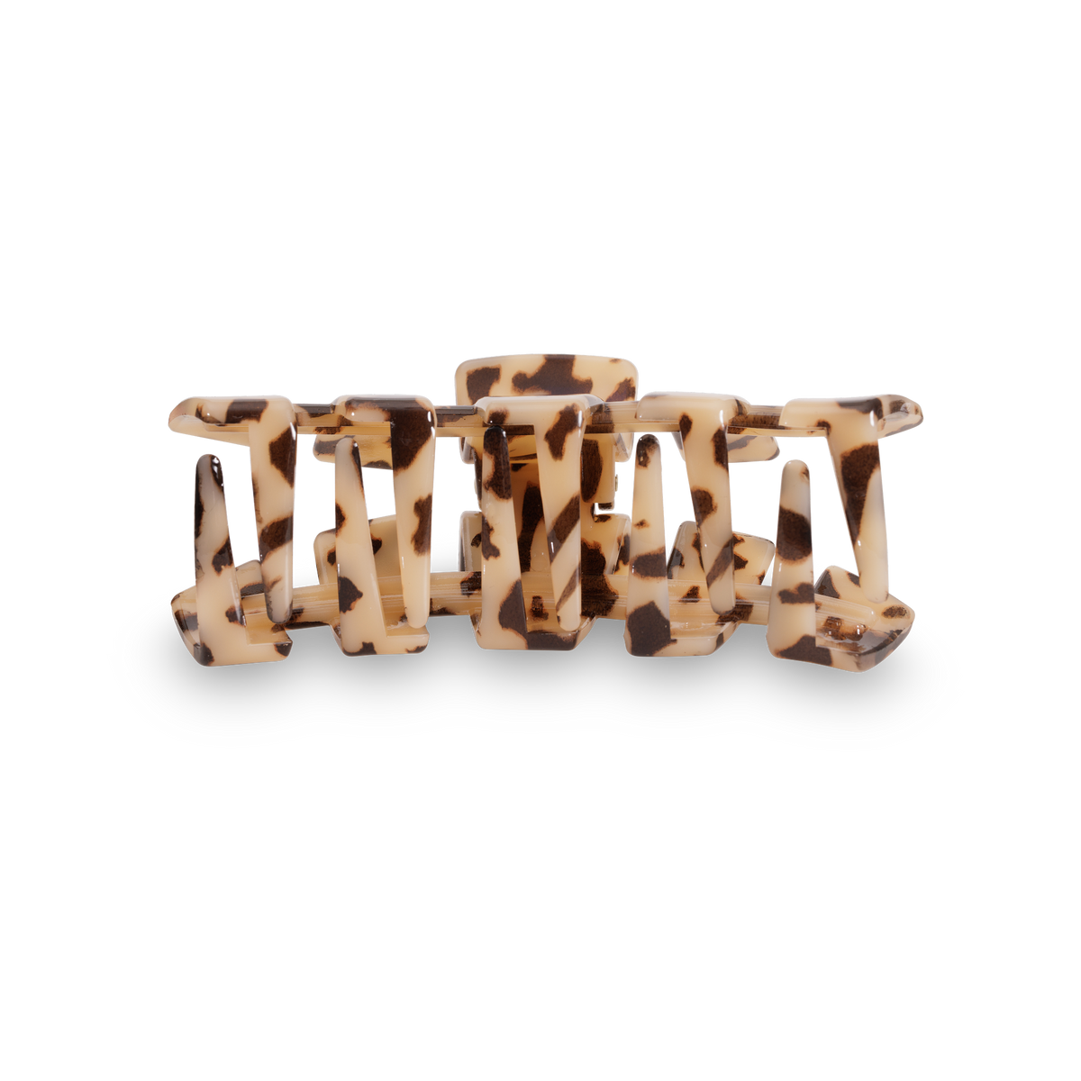 Teleties Classic Hair Clip | Large | Blonde Tortoise
