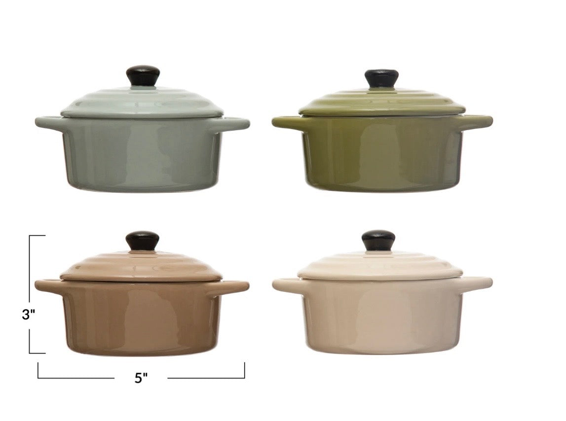 Mini stoneware baker