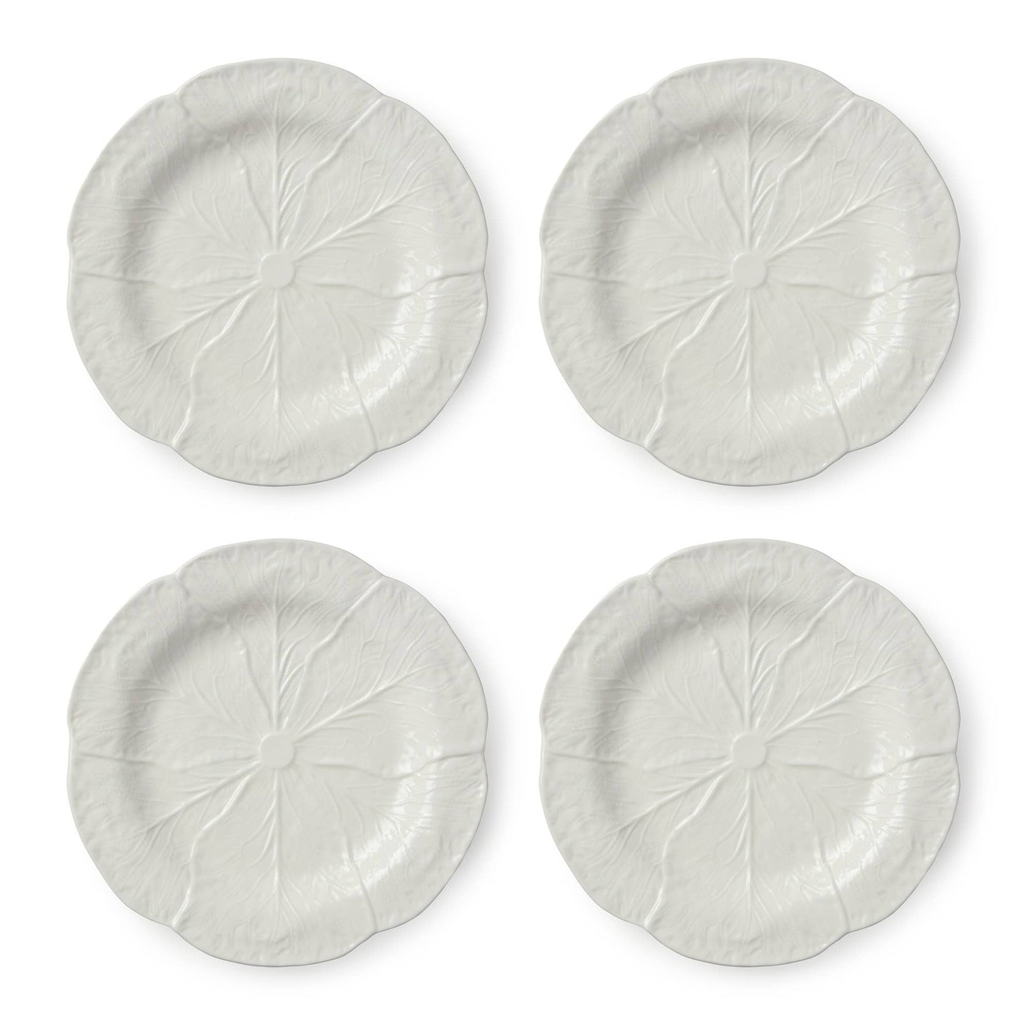 White Cabbage 3-D Salad Plate 9 in PREORDER