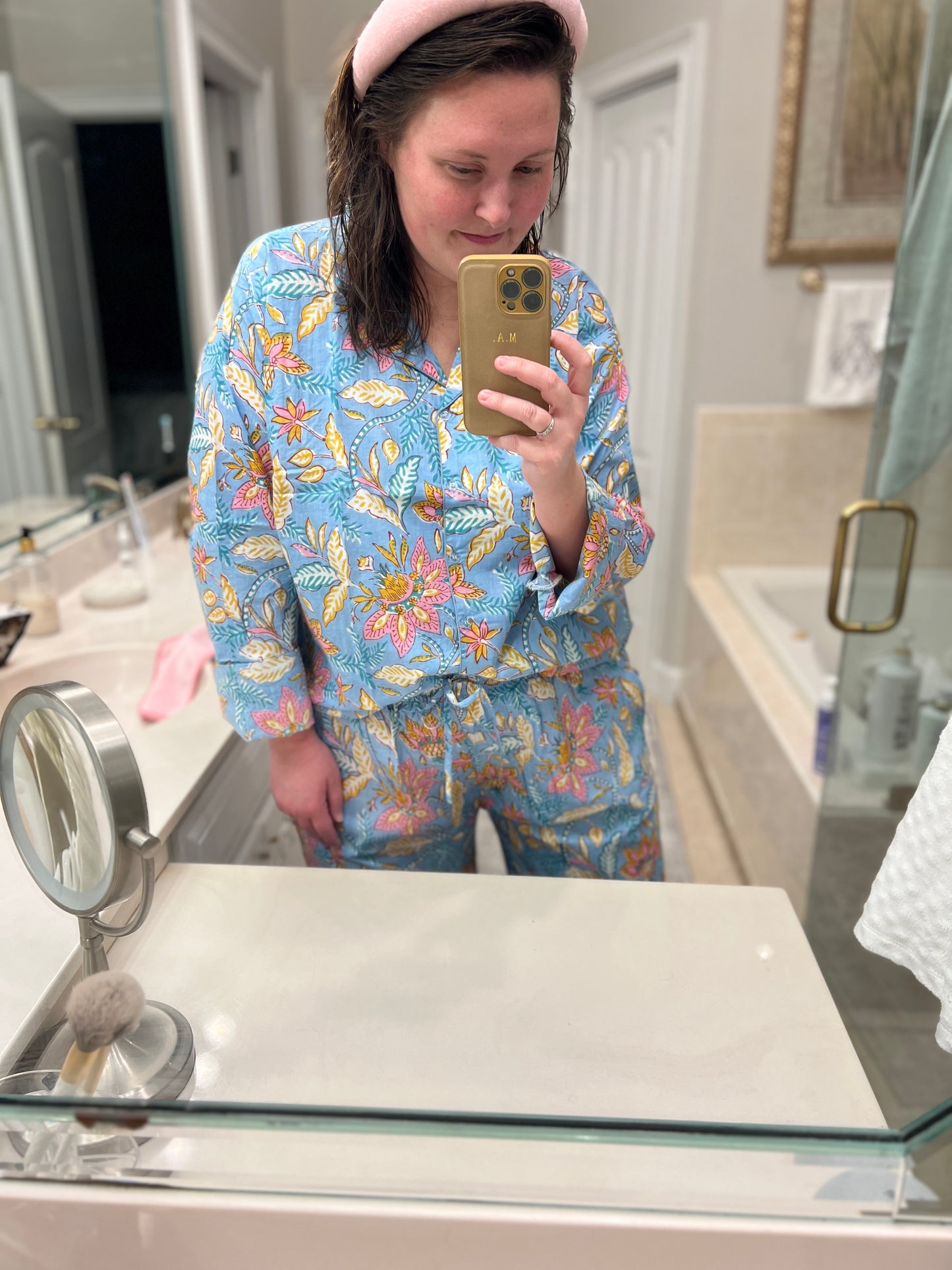 Spring has Sprung Pj Set - Blue
