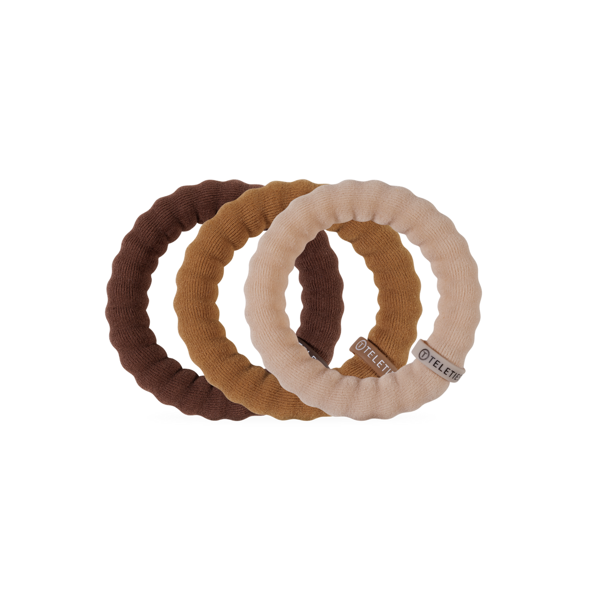 Teleties Espresso Yourself | Large | Nylon Hair Ties